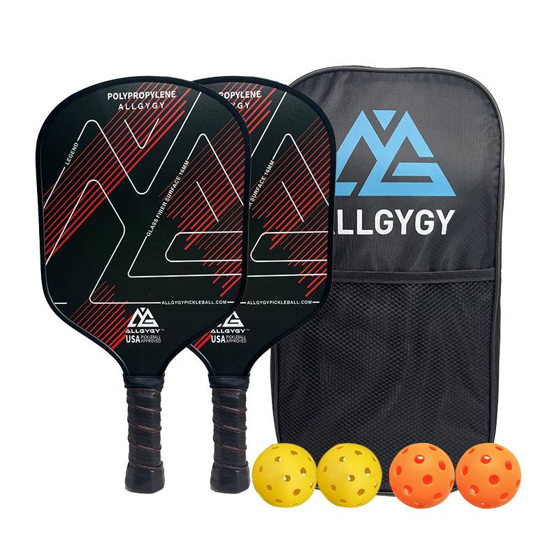 Ensemble de palettes de pickleball en fibre de verre